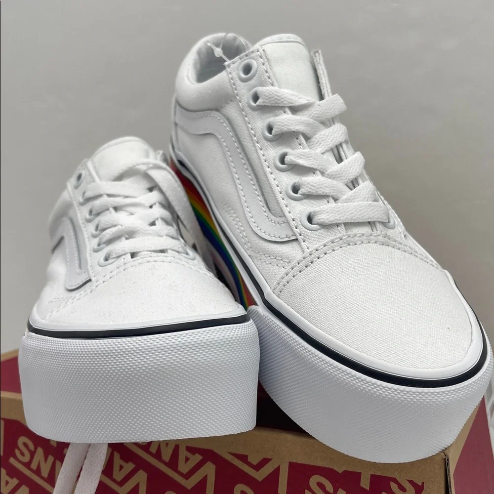 Vans vibrant rainbow